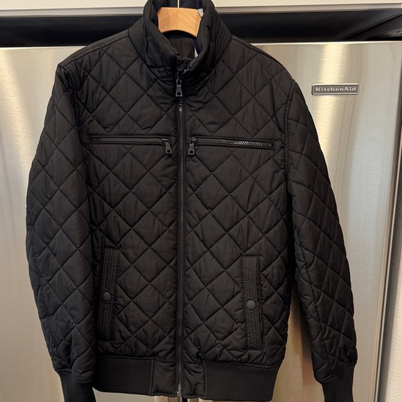 Men’s Tommy Hilfiger Black Quilted Puffer Jacket M - Picture 1 of 11